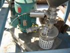 Used-Tri-Clover Tri-Blender Mill, Model F3218MD-S-EXP. Unit is driven by a 15 hp, 1760 rpm, 230/460 volt, 254TC frame Relian...