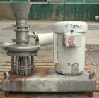 Used Tri-Clover Tri-Blender, Model F4329, 316 stainless steel. Approximate 9 1/2'' diameter impeller, 4