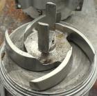 Used Tri-Clover Tri-Blender, Model F4329, 316 stainless steel. Approximate 9 1/2'' diameter impeller, 4
