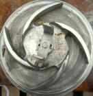 Used Tri-Clover Tri-Blender, Model F4329, 316 stainless steel. Approximate 9 1/2'' diameter impeller, 4