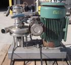 Used Tri-Clover Tri-Blender, Model F4329, 316 Stainless Steel. Approximate 9 1/2