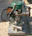 Used Tri-Clover Tri-Blender, Model F4329, 316 Stainless Steel. Approximate 9 1/2