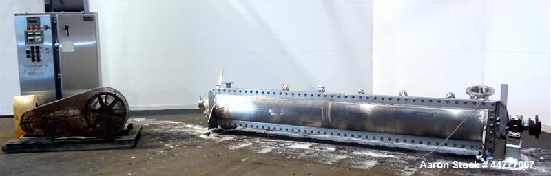 Used Stainless Steel Bepex Turbulizer, Model TCS-20-13
