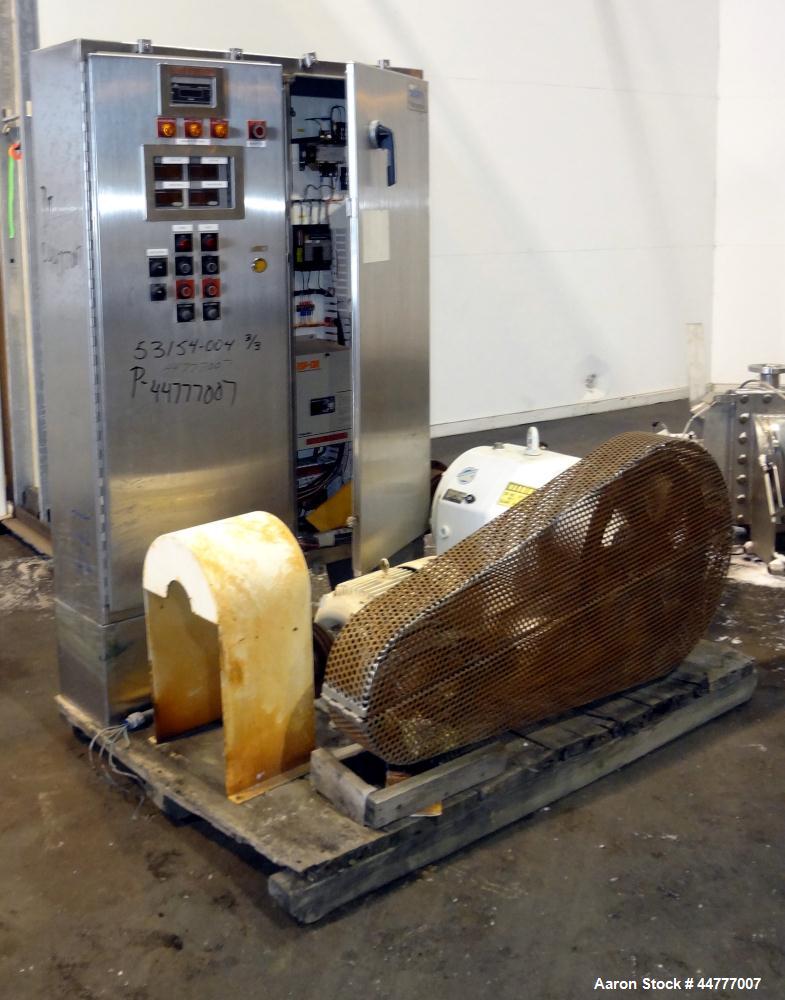 Used Stainless Steel Bepex Turbulizer, Model TCS-20-13