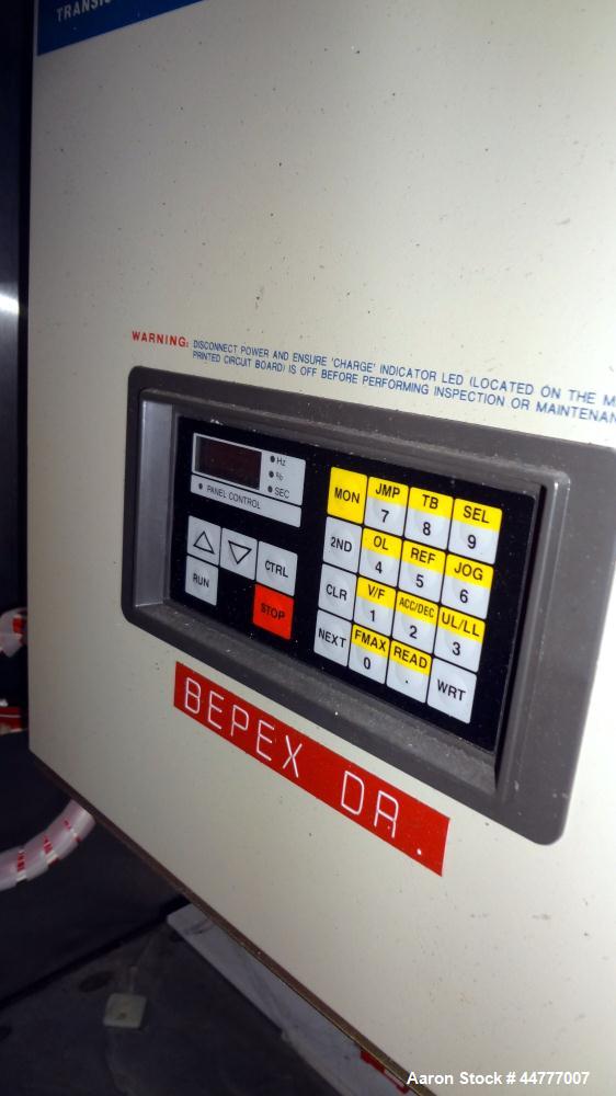 Used Stainless Steel Bepex Turbulizer, Model TCS-20-13