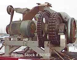 USED:Bepex model TCS42-22 turbulizer. Stainless steel. 42" dia x 22'long. Split shell design. Side steam injection ports. 10" diametertop feed inlet + 10" diameter end bottom outlet. Air seals.Outboa...