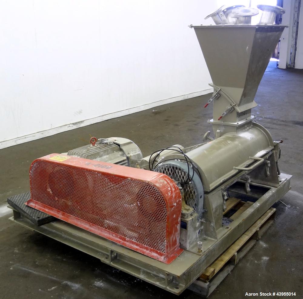 Used- Stainless Steel Drais Annular Zone Mixer, Type K-TT80HDD