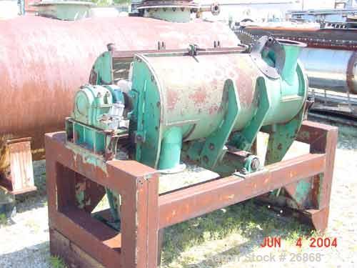 Used Strong Scott "Super" Turbulizer, Model TCJH-20, Chrome. 20" diameter x 55" long chamber. Approximate 10" diameter shaft with (4) rows of (14) 304 stainless steel single edge blades. Open clamshe...