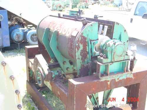 Used Strong Scott "Super" Turbulizer, Model TCJH-20, Chrome. 20" diameter x 55" long chamber. Approximate 10" diameter shaft with (4) rows of (14) 304 stainless steel single edge blades. Open clamshe...