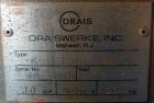 Used Stainless Steel Drais Annular Zone Mixer, Type K-TT80HDD