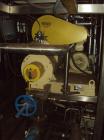 Used Munson Mixer, Model HIM-83/124 SS. Mixing chamber 4' long x 12