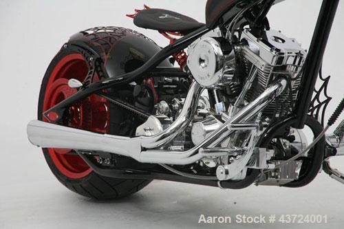 Unused-2007 Orange County Choppers Web Bike.  Engine:  Evolution Big Twin Style 84-89.  Displacement is 100 CID.  S&S polished finish, 9.6:1 compression ratio.  S&S 520 CAM camshaft installed.  S&S S...