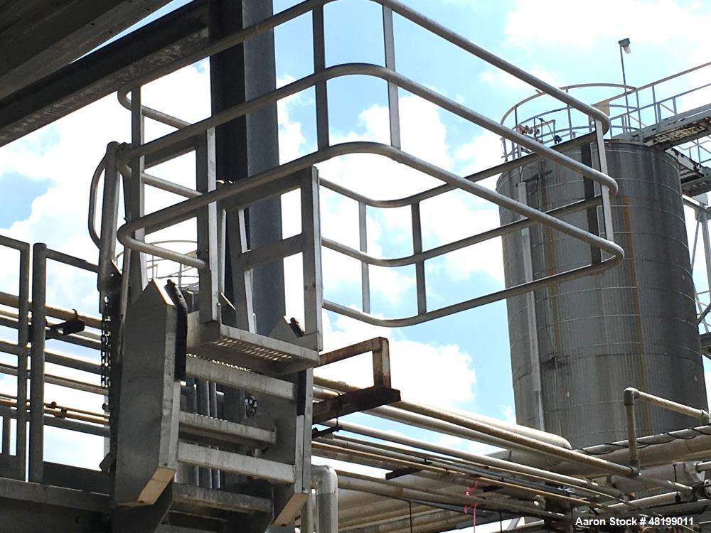 Used Tanker Truck Safety Loading Station. (4) Truck bays. Approximate 40' x 80' with roof.