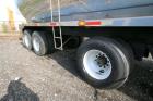 Used Fruehauf 7,500 Gallon Stainless Steel Milk Tanker.
