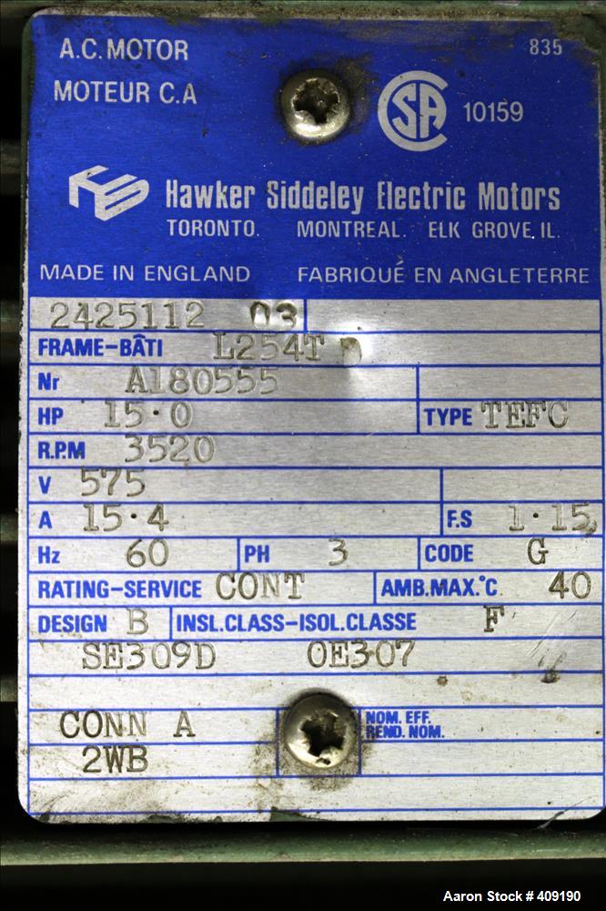 UsedHawker Siddeledy Electric Motors AC Motor, 1