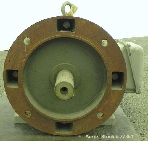 Used AEG Motor, 18.5 kw (24 hp), 3/60/460 volt, 1770 rpm.