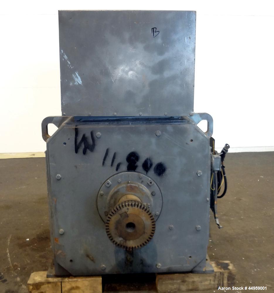 Used- General Electric Kinamatic DC Motor, 1000 hp, Model 5CD454IIA001C801, Type CD4570.  1150/1250 Rpm, 500 arm volts, 1570...