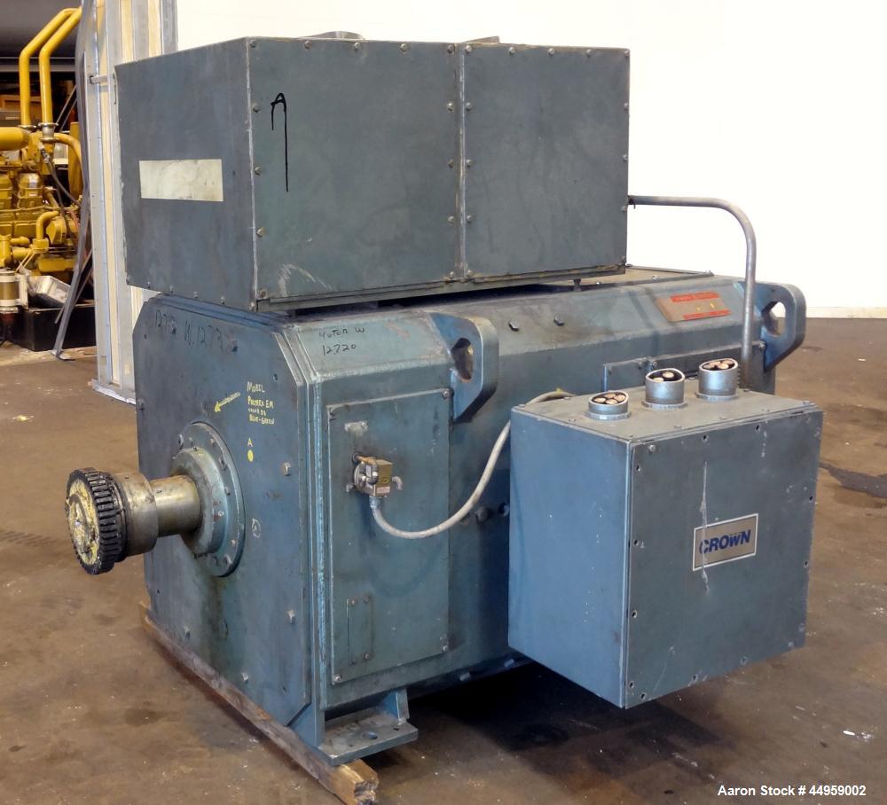 Used General Electric Kinamatic DC Motor, 1000 h