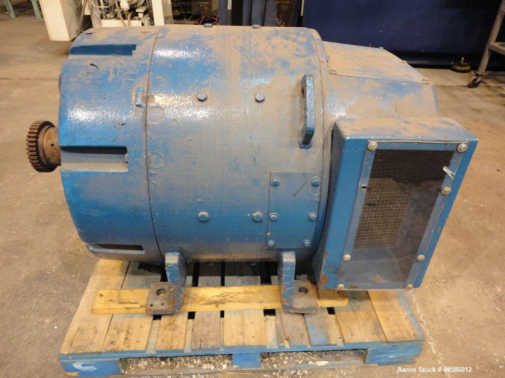 Used General Electric 300 Hp DC Motor, Model 5CD
