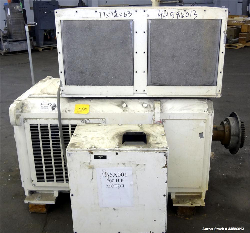 Used General Electric DC Motor, 700 HP, 500 Volt