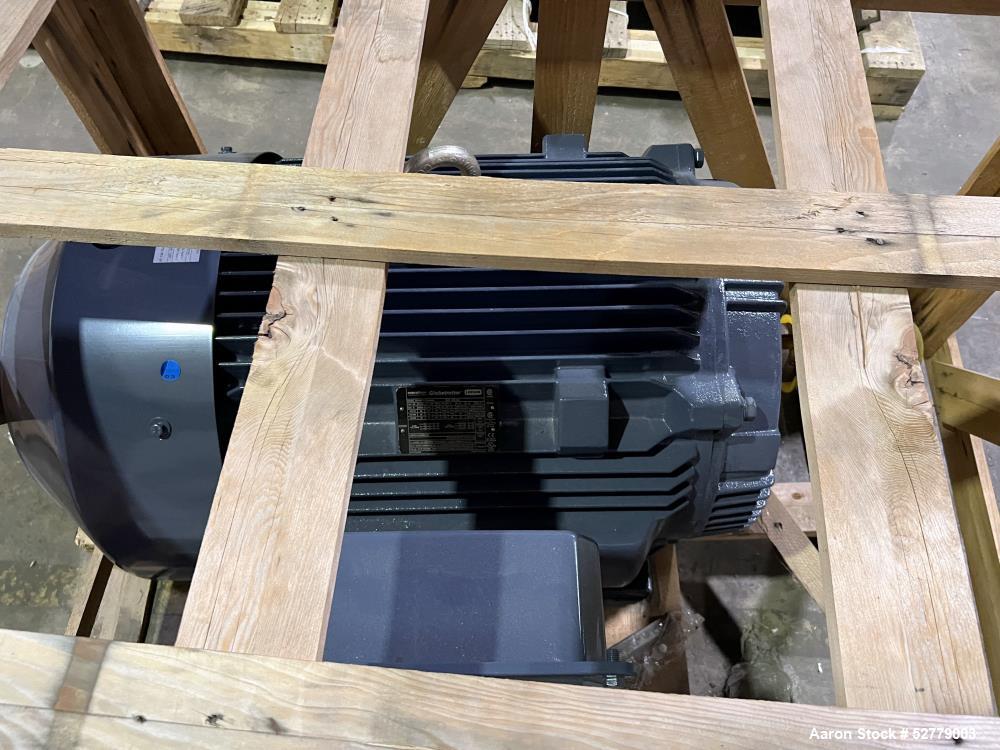 Unused- Leeson Globetrotter 100 HP Motor, Model UH 444TTFCD6086BB I. Rated 100hp (75kW) at 3/60/230/460 volt, 1190 rpm. Rated 75hp (56 kW) at 3/50/190/380 volt, 990 rpm. Cat# GT1047A. Frame 444T. Typ...