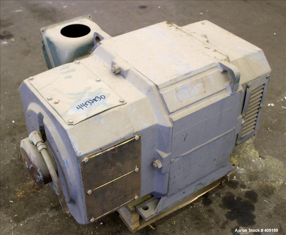 Used Reliance DC Motor, Type TR, 150 HP. 500 Volts. 1750/2000 RPM. Frame 406AT.