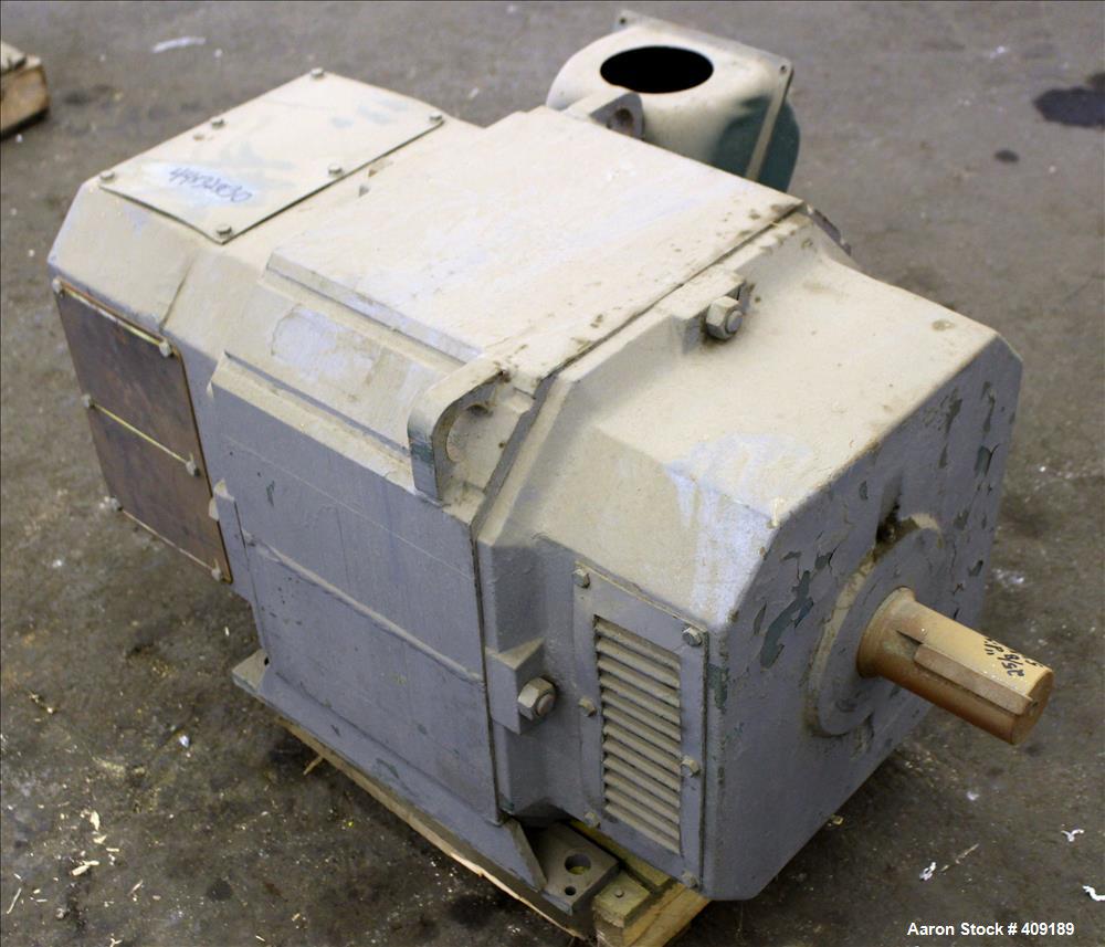 Used Reliance DC Motor, Type TR, 150 HP. 500 Volts. 1750/2000 RPM. Frame 406AT.