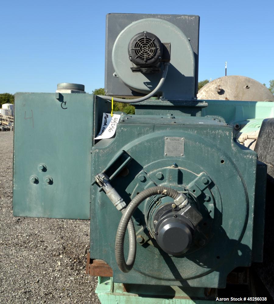 Used Reliance Electric 500hp DC Motor. Frame B508ATZ, 500 volts, 1750/2000 rpm.
