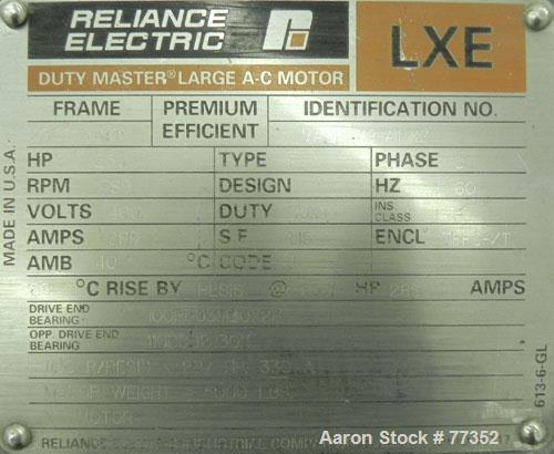 Used Reliance TEFC-XT Motor