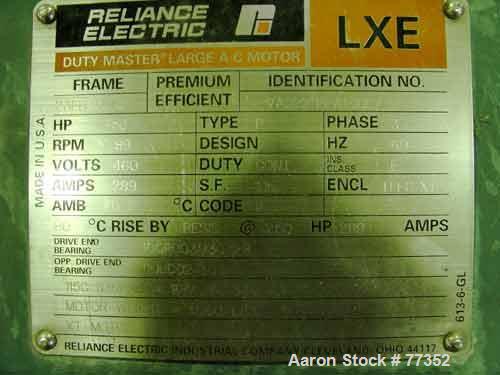 Used- Reliance TEFC-XT Motor