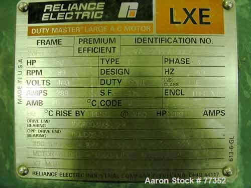 Used Reliance TEFC-XT Motor