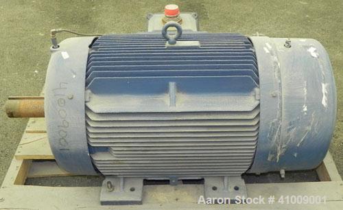 Unused- Siemens Mill and Chemical Duty Quality Induction TEFC Motor, 125 HP, 3/60/460 Volt, 885 RPM