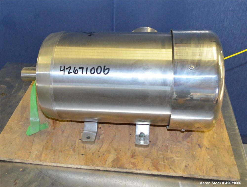 Used- Stainless Motors Inc. Pharmaceutical Wash D