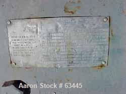 USED: Westinghouse 500 hp motor, 600 volt, 1750 rpm, 658 arm amps, 40 deg C, SH wound, 1.0 s.f., Nema code C, insulation type CL-F, enclosure dg fv.