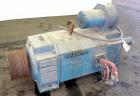Used Reliance DC Motor. 150hp, 500 volts, 1750/2000 rpm. Frame LC32J2ATY. ID#1KSK09406J-QS. Includes an 8 belt sheave. Last used on a 110mm twin screw extruder.