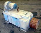 Used Reliance DC Motor. 150hp, 500 volts, 1750/2000 rpm. Frame LC32J2ATY. ID#1KSK09406J-QS. Includes an 8 belt sheave. Last used on a 110mm twin screw extruder.