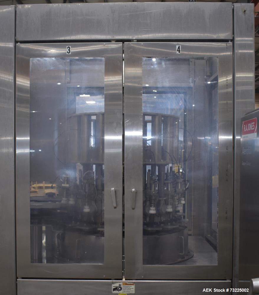 Used R.A Jones Aerofill 1695 Ultraflex | High-Speed Rotary Gasser Shaker