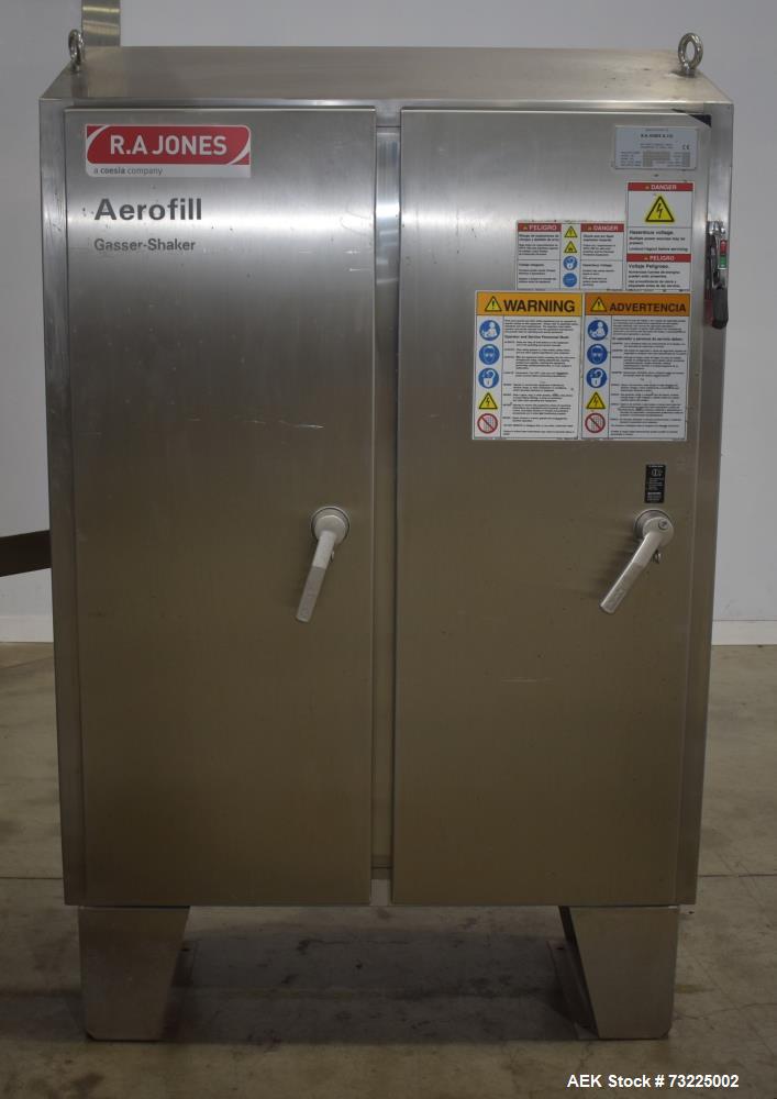 Used R.A Jones Aerofill 1695 Ultraflex | High-Speed Rotary Gasser Shaker