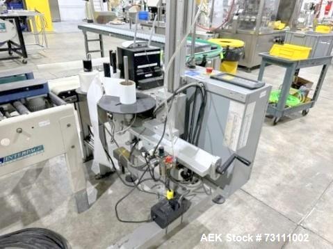 Used Terco Complete BOV Bag On Valve Aerosol Canning Line. Consists of: Garvey Stainless steel unscrambler, Garvey table top chain conveyor, Terco Rotary UTC gasser/crimper with TTV  product filler w...