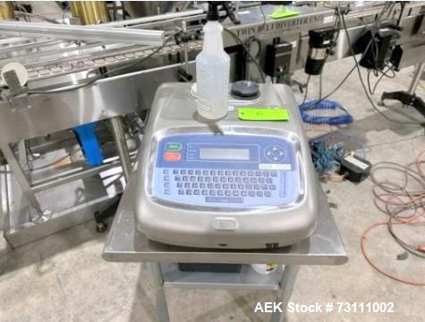 Used Terco Complete BOV Bag On Valve Aerosol Canning Line. Consists of: Garvey Stainless steel unscrambler, Garvey table top chain conveyor, Terco Rotary UTC gasser/crimper with TTV  product filler w...