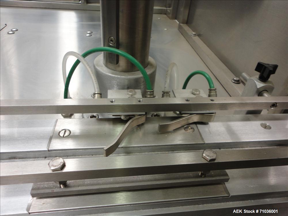 Used Terco SLDL Aerosol Can Filling Line. Capable of speeds up to 70 cans per minute. Has Terco Can Depalletizer with single lane discharge,  Mcbrady 100 orbital cleaner with steam injection Terco SL...