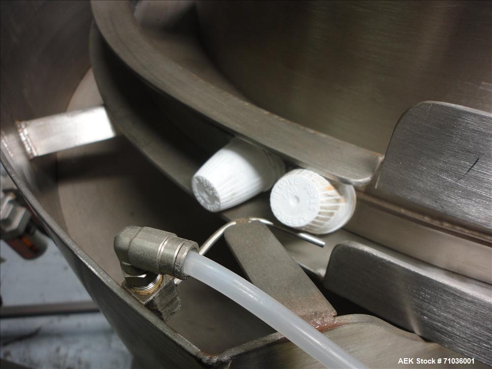 Used Terco SLDL Aerosol Can Filling Line. Capable of speeds up to 70 cans per minute. Has Terco Can Depalletizer with single lane discharge,  Mcbrady 100 orbital cleaner with steam injection Terco SL...