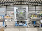 Used Terco Complete BOV Bag On Valve Aerosol Canning Line. Consists of: Garvey Stainless steel unscrambler, Garvey table top chain conveyor, Terco Rotary UTC gasser/crimper with TTV  product filler w...