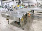 Used Terco Complete BOV Bag On Valve Aerosol Canning Line. Consists of: Garvey Stainless steel unscrambler, Garvey table top chain conveyor, Terco Rotary UTC gasser/crimper with TTV  product filler w...