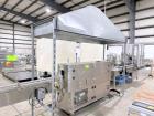 Used Terco Complete BOV Bag On Valve Aerosol Canning Line. Consists of: Garvey Stainless steel unscrambler, Garvey table top chain conveyor, Terco Rotary UTC gasser/crimper with TTV  product filler w...