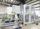Used Terco Complete BOV Bag On Valve Aerosol Canning Line. Consists of: Garvey Stainless steel unscrambler, Garvey table top chain conveyor, Terco Rotary UTC gasser/crimper with TTV  product filler w...