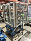 Used Terco Complete BOV Bag On Valve Aerosol Canning Line. Consists of: Garvey Stainless steel unscrambler, Garvey table top chain conveyor, Terco Rotary UTC gasser/crimper with TTV  product filler w...