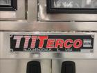 Used Terco SLDL Aerosol Can Filling Line. Capable of speeds up to 70 cans per minute. Has Terco Can Depalletizer with single lane discharge,  Mcbrady 100 orbital cleaner with steam injection Terco SL...
