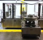 Used Terco SLDL Aerosol Can Filling Line. Capable of speeds up to 70 cans per minute. Has Terco Can Depalletizer with single lane discharge,  Mcbrady 100 orbital cleaner with steam injection Terco SL...