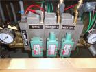 Used Terco SLDL Aerosol Can Filling Line. Capable of speeds up to 70 cans per minute. Has Terco Can Depalletizer with single lane discharge,  Mcbrady 100 orbital cleaner with steam injection Terco SL...